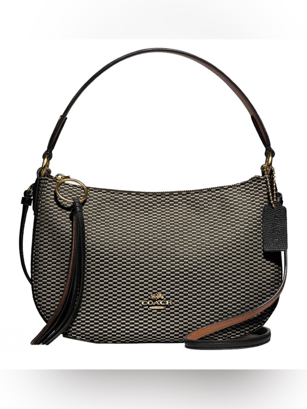 NWT Coach Legacy Sutton Jacquard Crossbody Bag